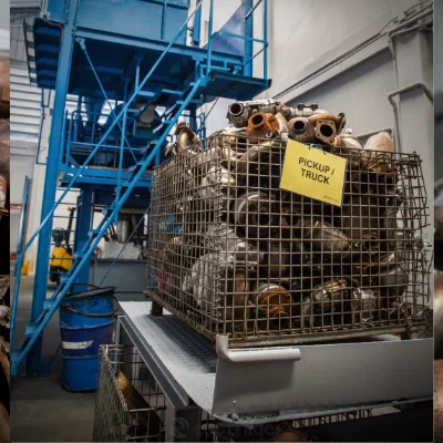 How scrap catalytic converters are valued